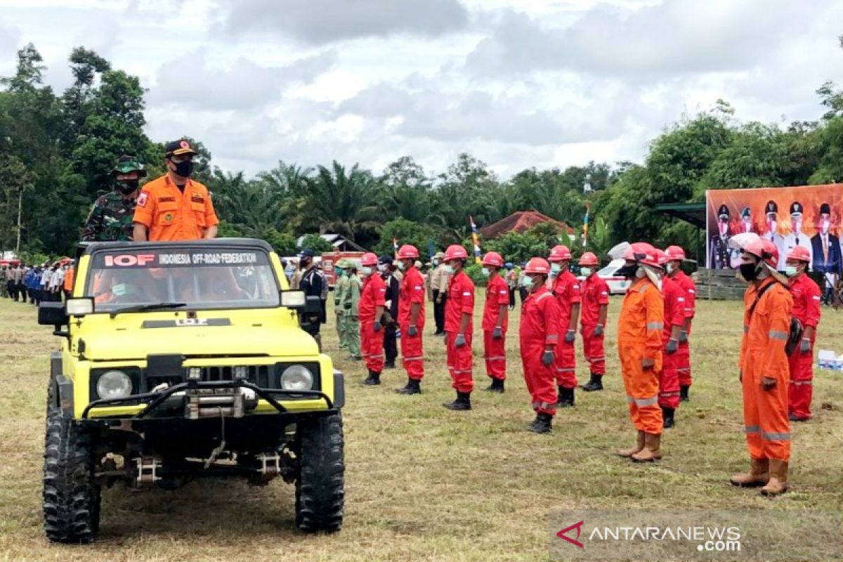 Bupati pastikan kesiapan personel penanganan karhutla di Lamandau