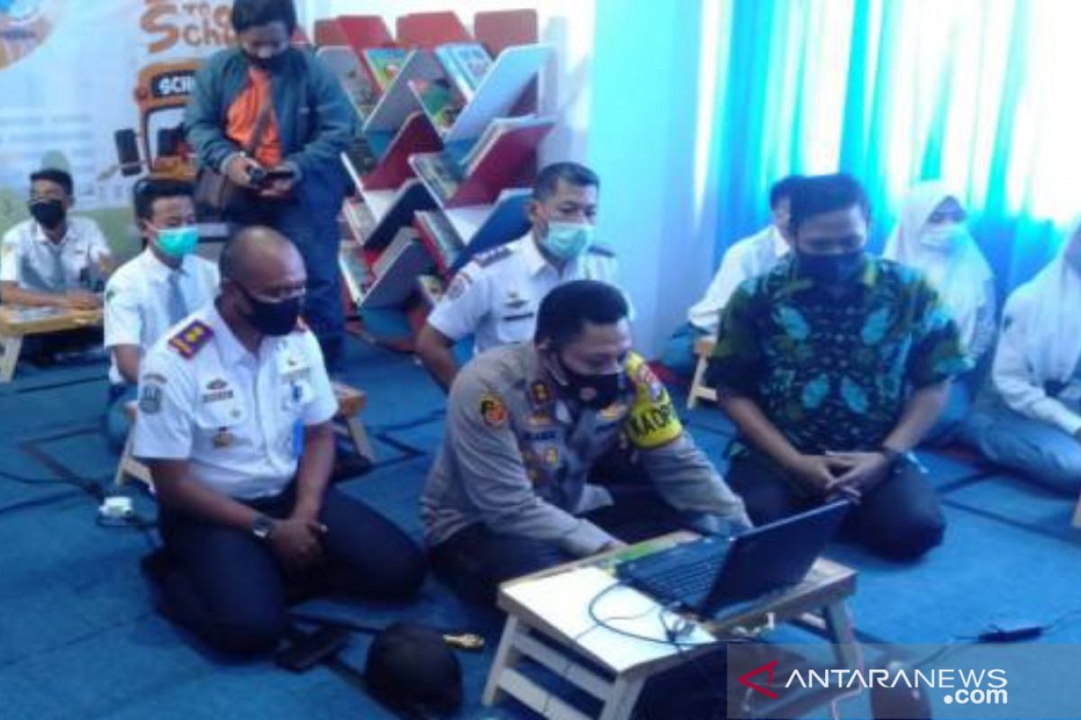 Dishub Jatim sediakan  fasilitas belajar daring di Bangkalan