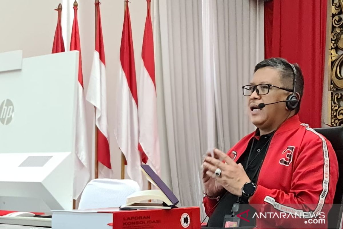 Hadapi pandemi, PDIP: Pancasila inspirasi seluruh kerja kepartaian