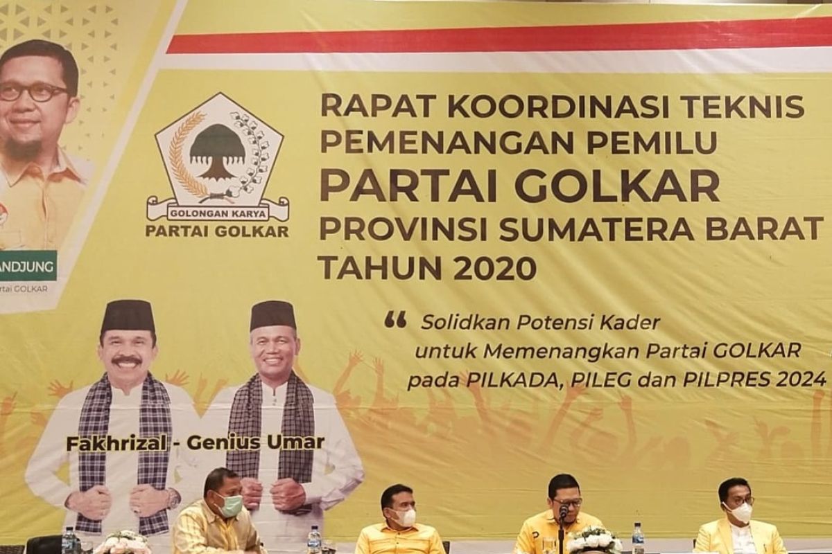 DPP nilai Sumbar basis pemenangan Golkar secara nasional