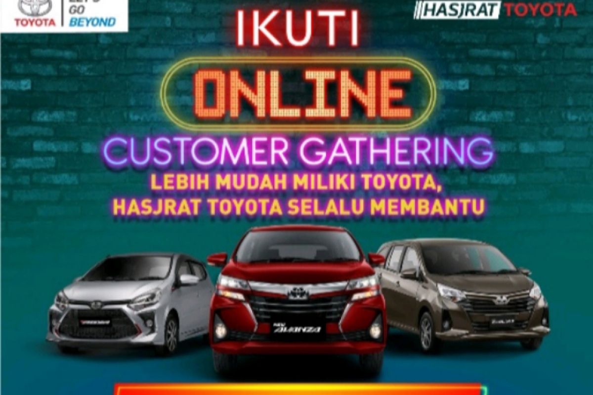 Hasjrat Toyota kembali gelar online customer Gathering