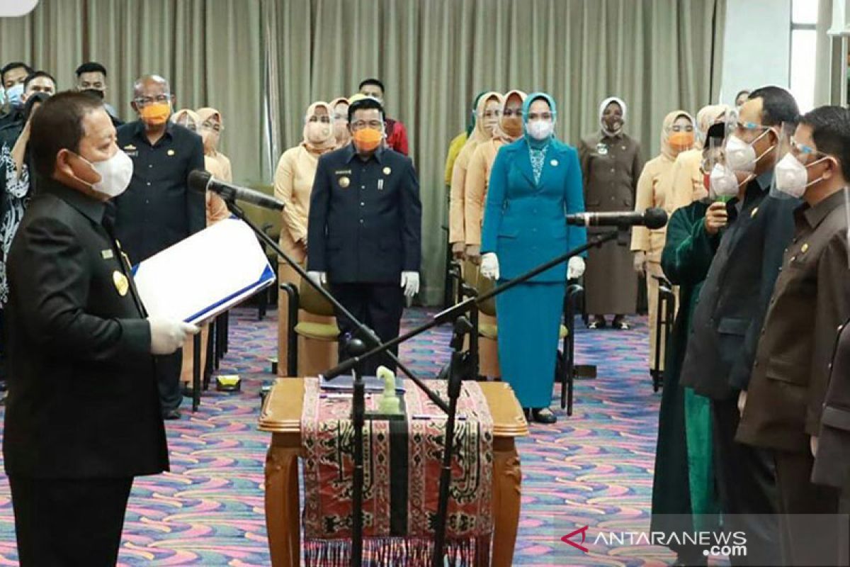 Gubernur Lampung nyatakan pelantikan pejabat merupakan hasil lelang