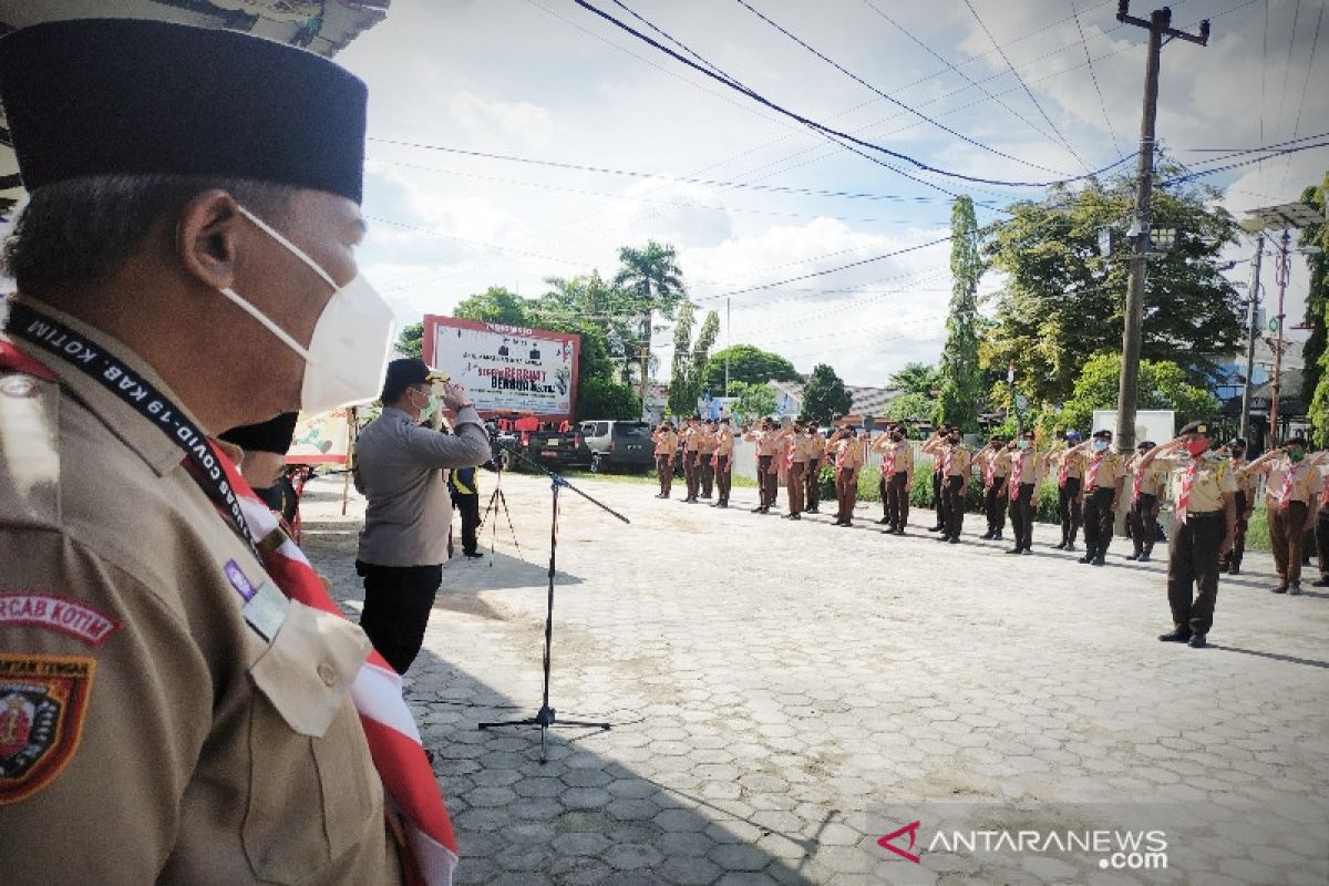 Pramuka peserta JOTA-JOTI diarahkan jadi pelopor disiplin protokol kesehatan