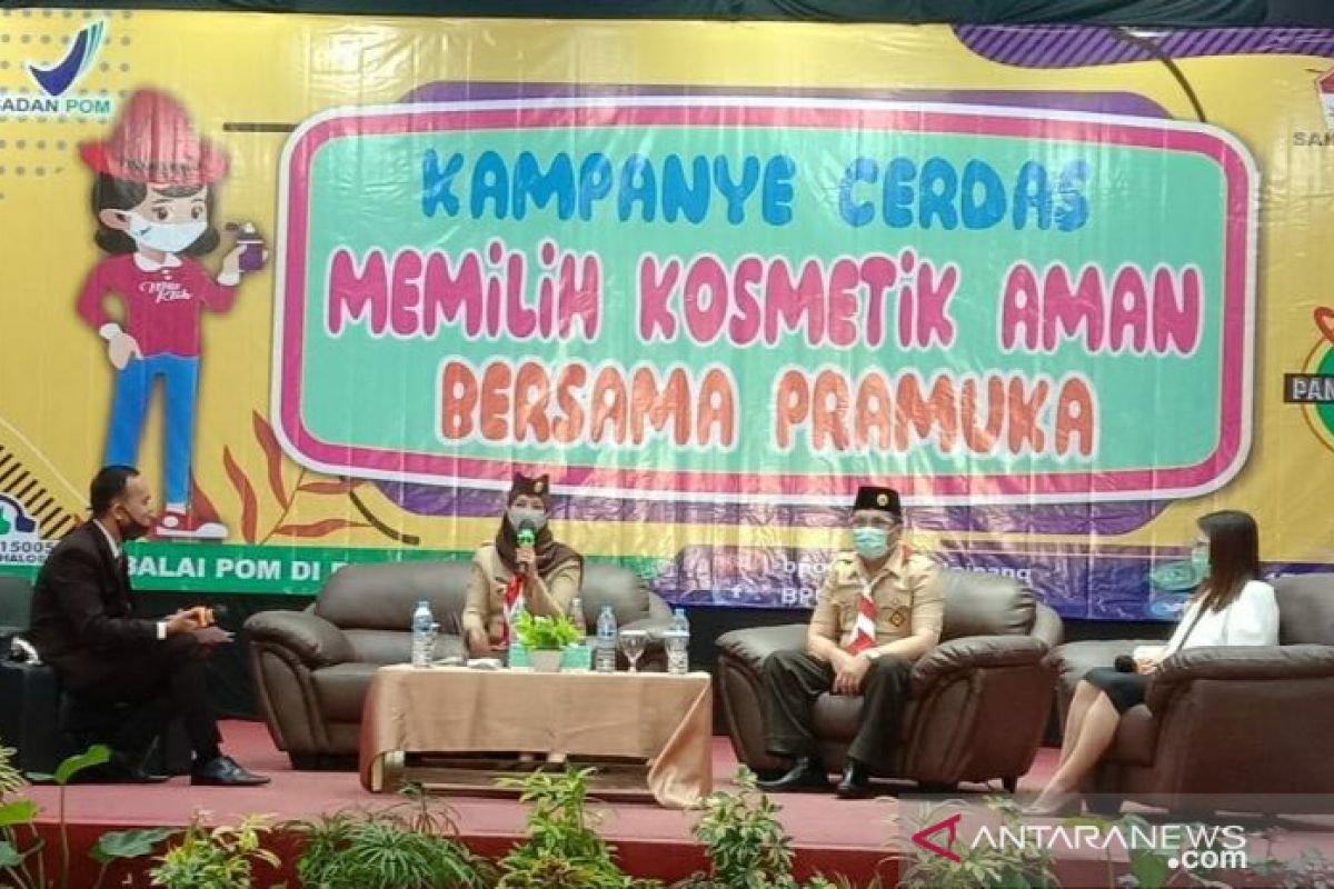 BPOM gandeng Pramuka, ajak generasi milenial gunakan kosmetik aman