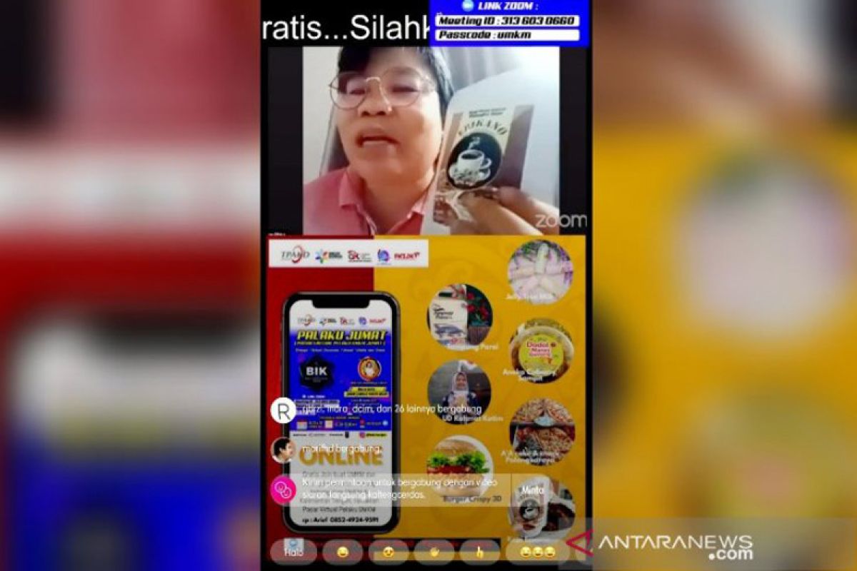 OJK Kalteng gelar pasar virtual bantu UMKM tetap produktif