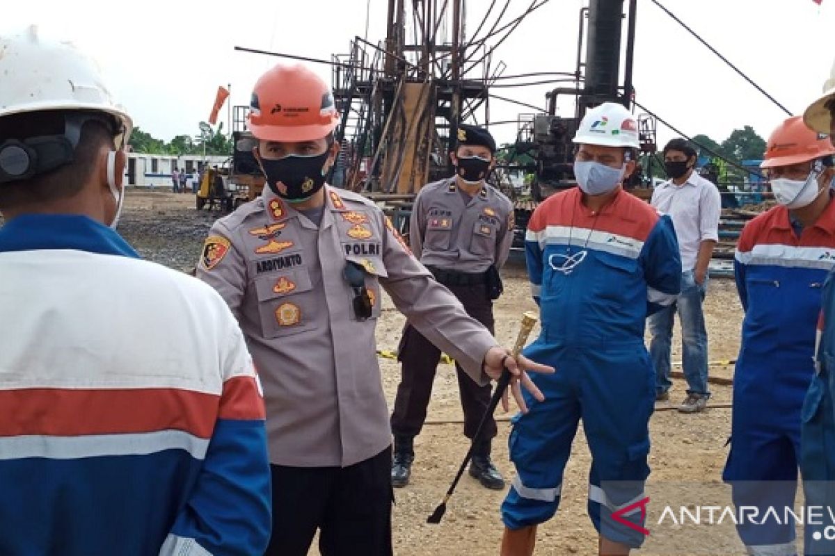 Polisi turunkan tim selidiki ledakan sumur bor Pertamina