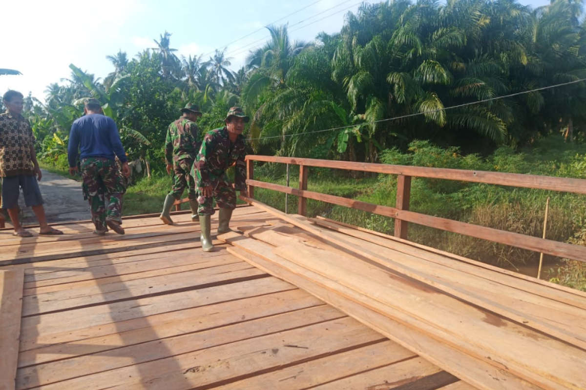 Tinggal pekerjaan finishing, Jembatan Handil Samsu bisa digunakan