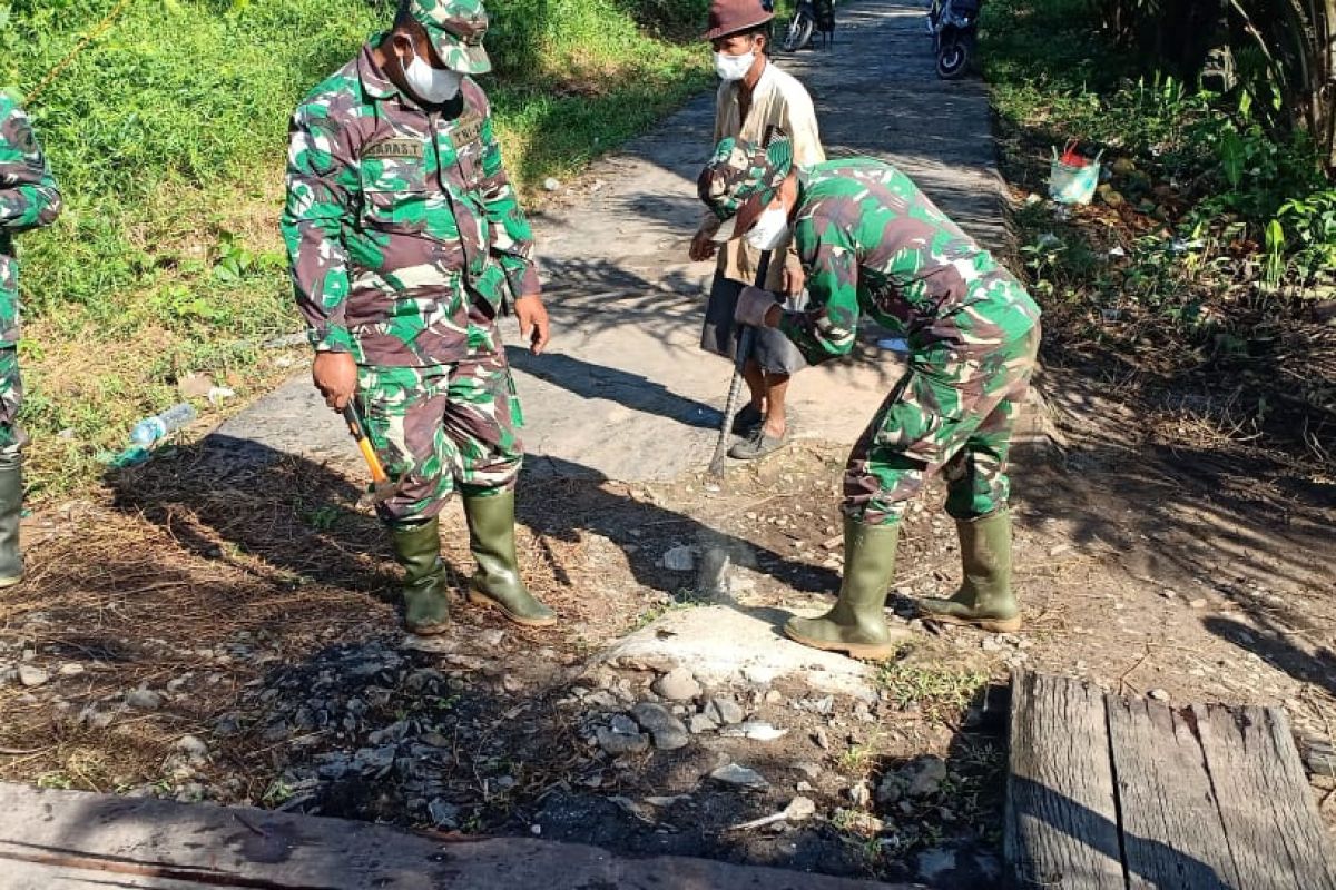 Pelaksanaan TMMD tetap terapkan protokol kesehatan cegah COVID-19