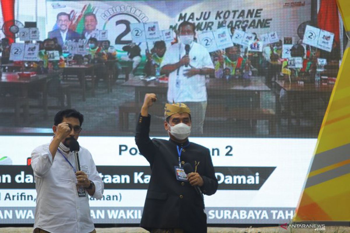 Cawali Machfud Arifin tanggapi penertiban APK bergambar dirinya di Surabaya