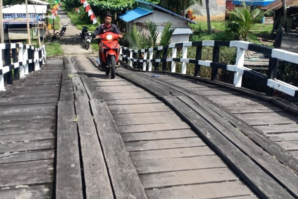 Dampak kerja keras TMMD Kodim 1015/Spt Pulau Hanaut mulai terlihat