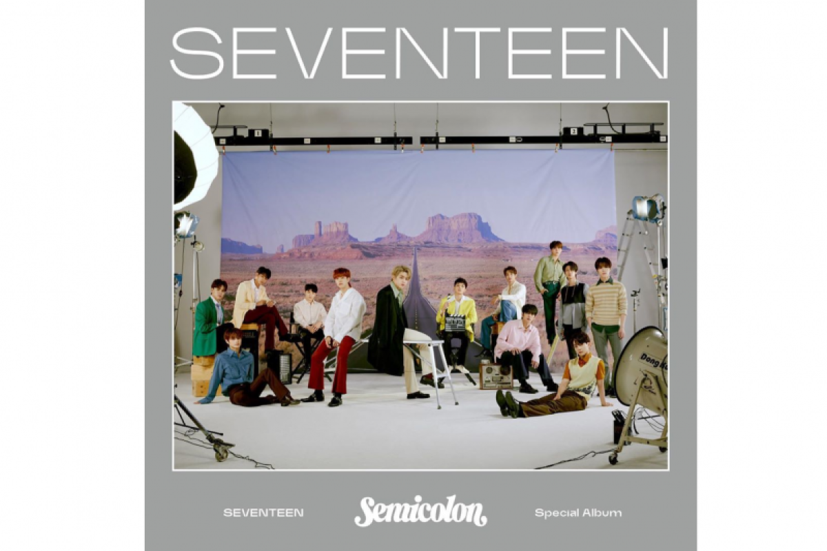 "Semicolon" SEVENTEEN  sudah dipesan 1,1 juta keping