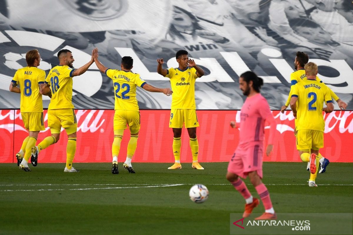 Madrid dipermalukan tim promosi Cadiz