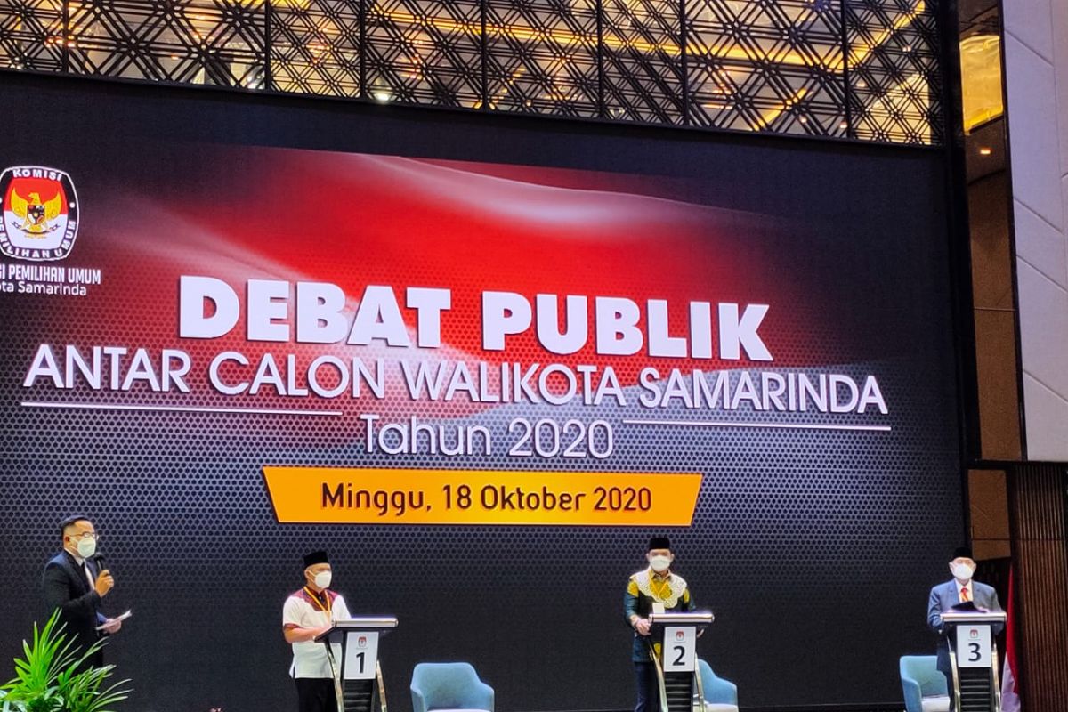 Penanganan COVID-19 salah satu tema debat calon Wali Kota Samarinda