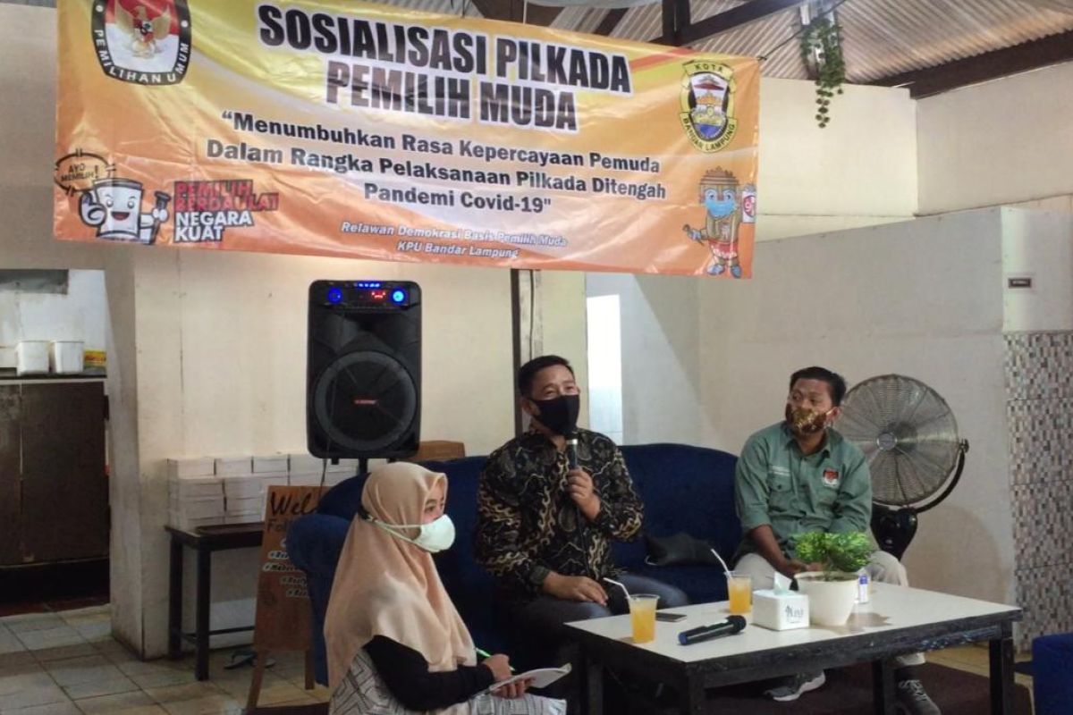 KPU Bandarlampung berdayakan relawan demokrasi sosialisasikan Pilkada