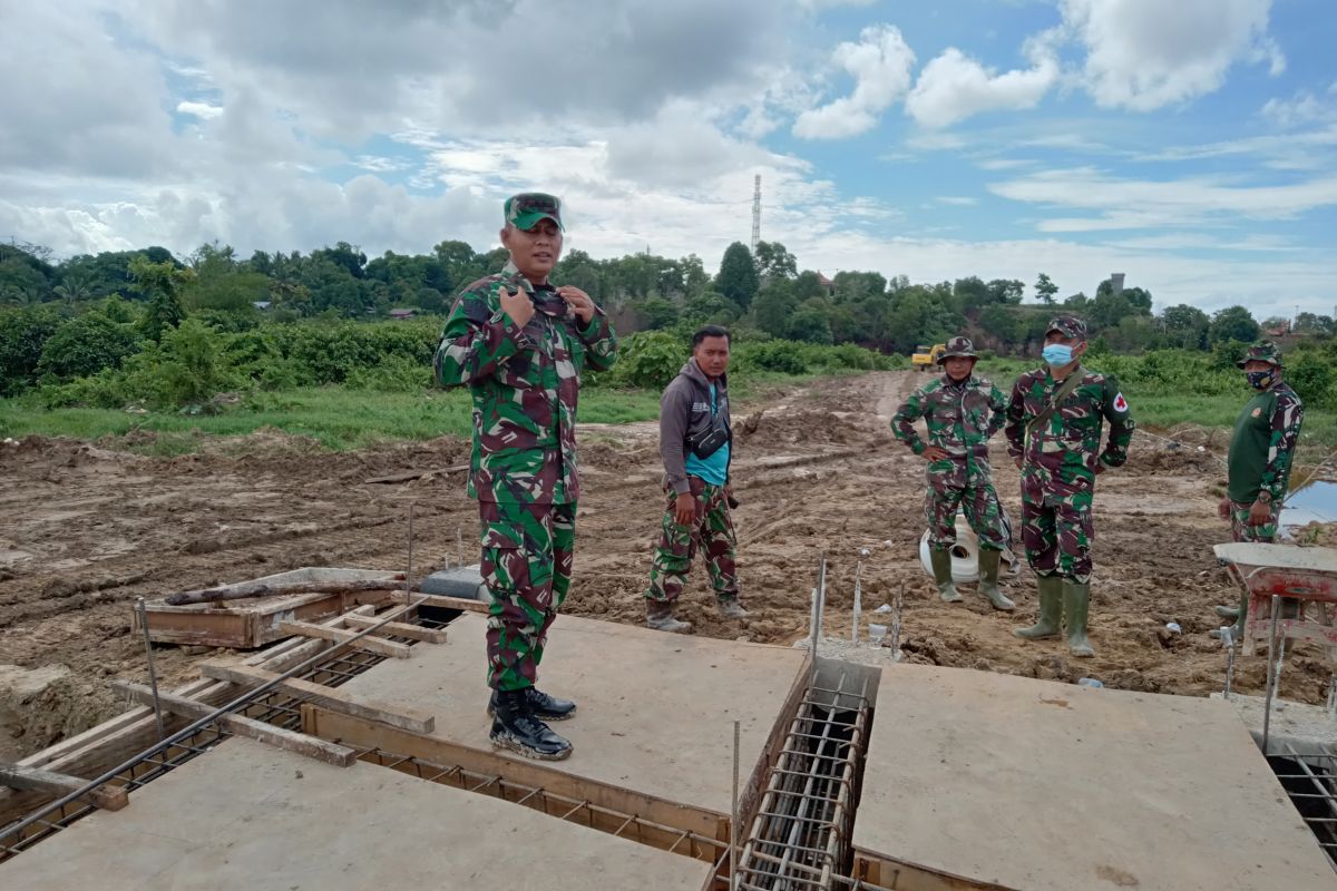 Satgas TMMD bangun jembatan di Tarakan capai target dan berkualitas