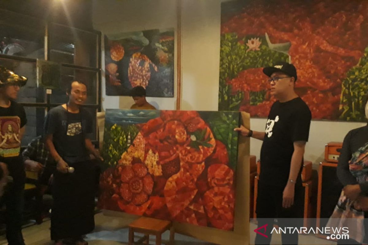 Seniman Rejang Lebong gelar pameran lukisan bertajuk 