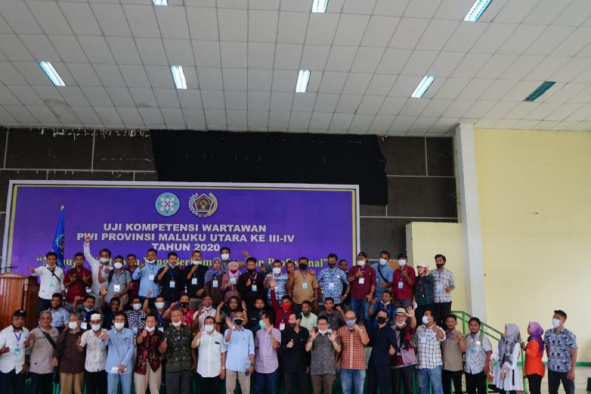 42 jurnalis ikut UKW di Malut dinyatakan lulus