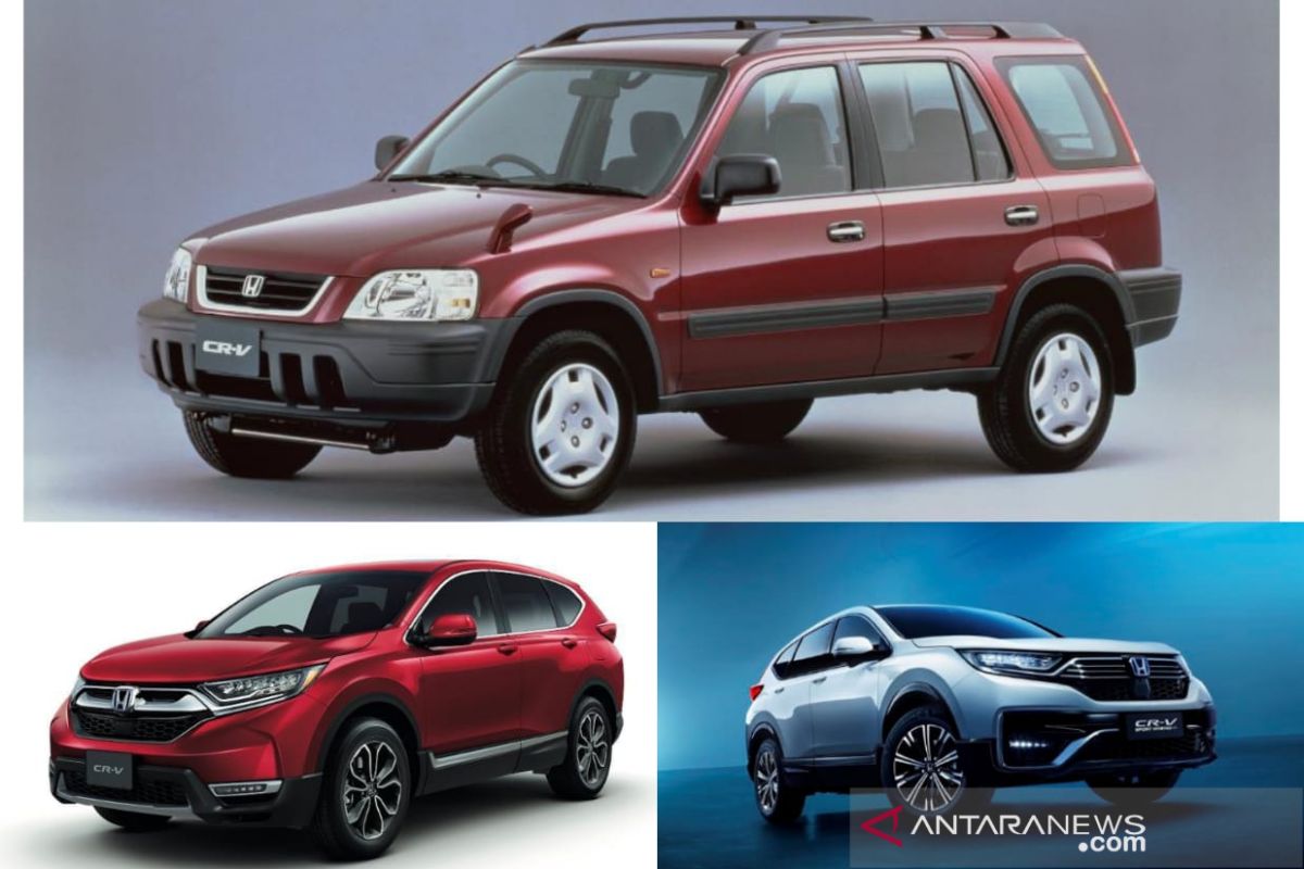 Sejarah 25 tahun Honda CR-V, tipe LX hingga mesin hybrid