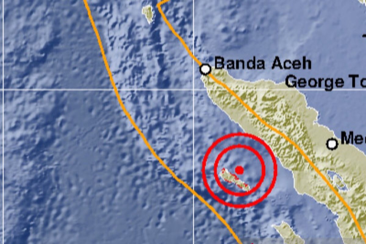 Gempa magnitudo 5,3 landa Aceh tapi tidak berpotensi tsunami