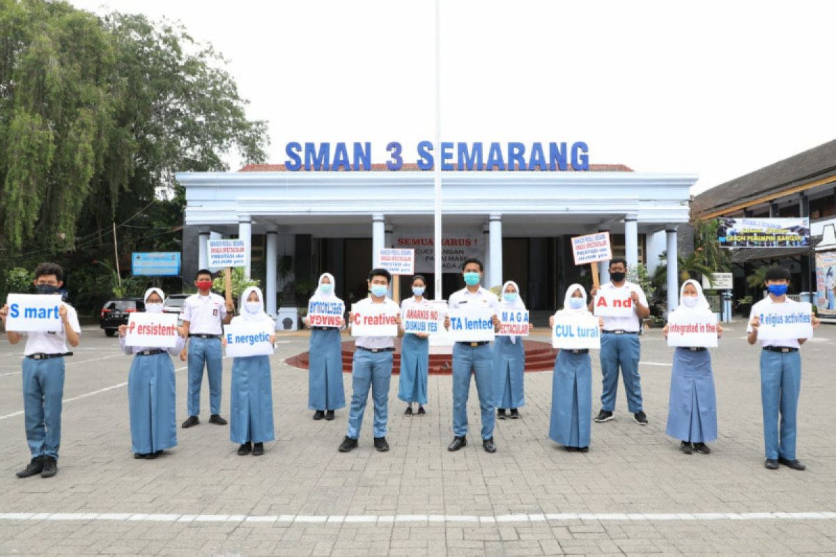 Pelajar SMA Kota Semarang deklarasikan tolak aksi anarkis