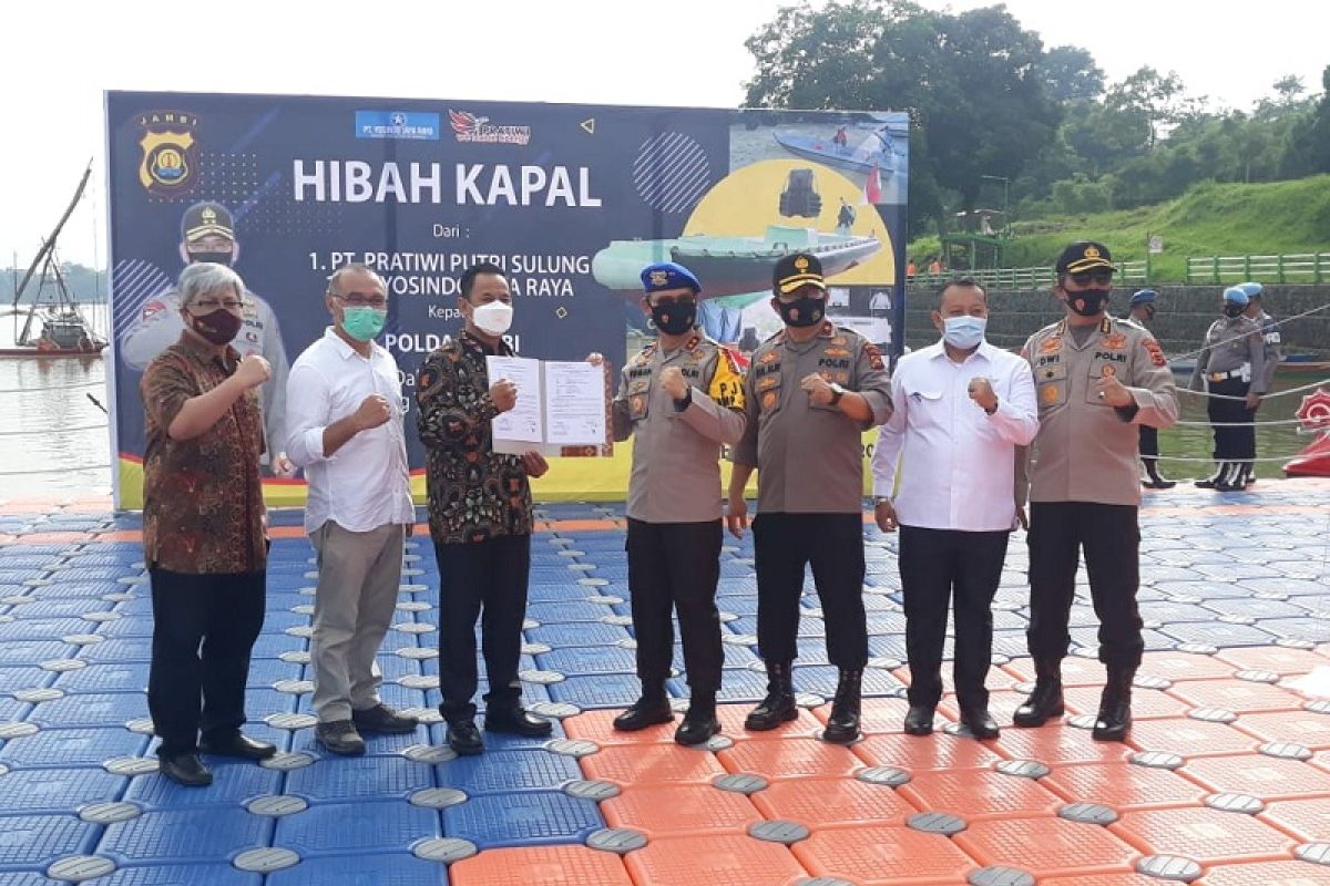 Polda Jambi peroleh hibah tiga kapal speedboat rescue