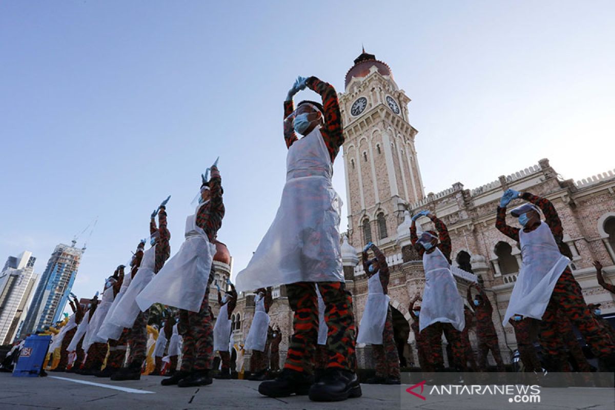 Malaysia laporkan 1.240 kasus COVID-19 dengan  tujuh kematian