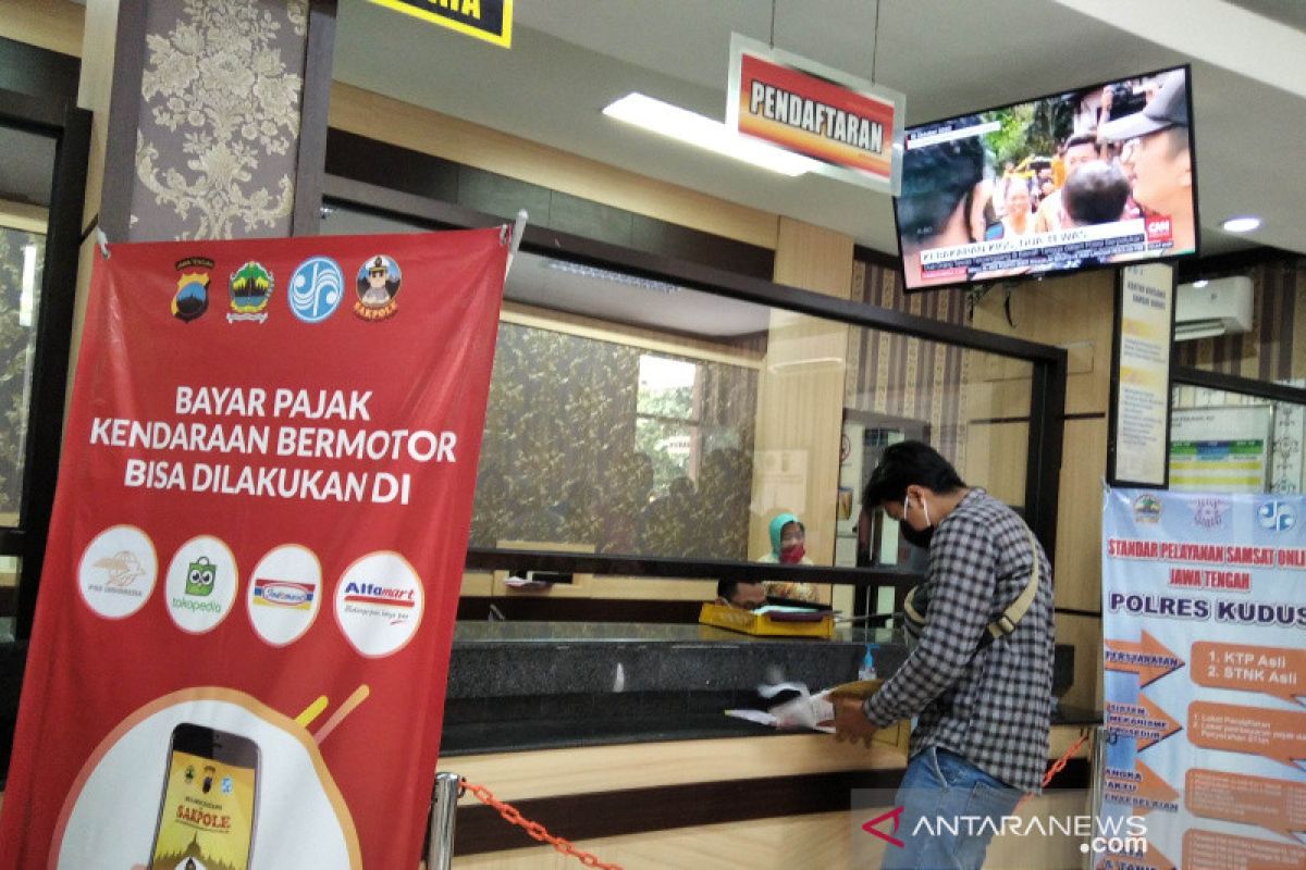 Kudus bukukan penerimaan pajak kendaraan bermotor Rp114 miliar