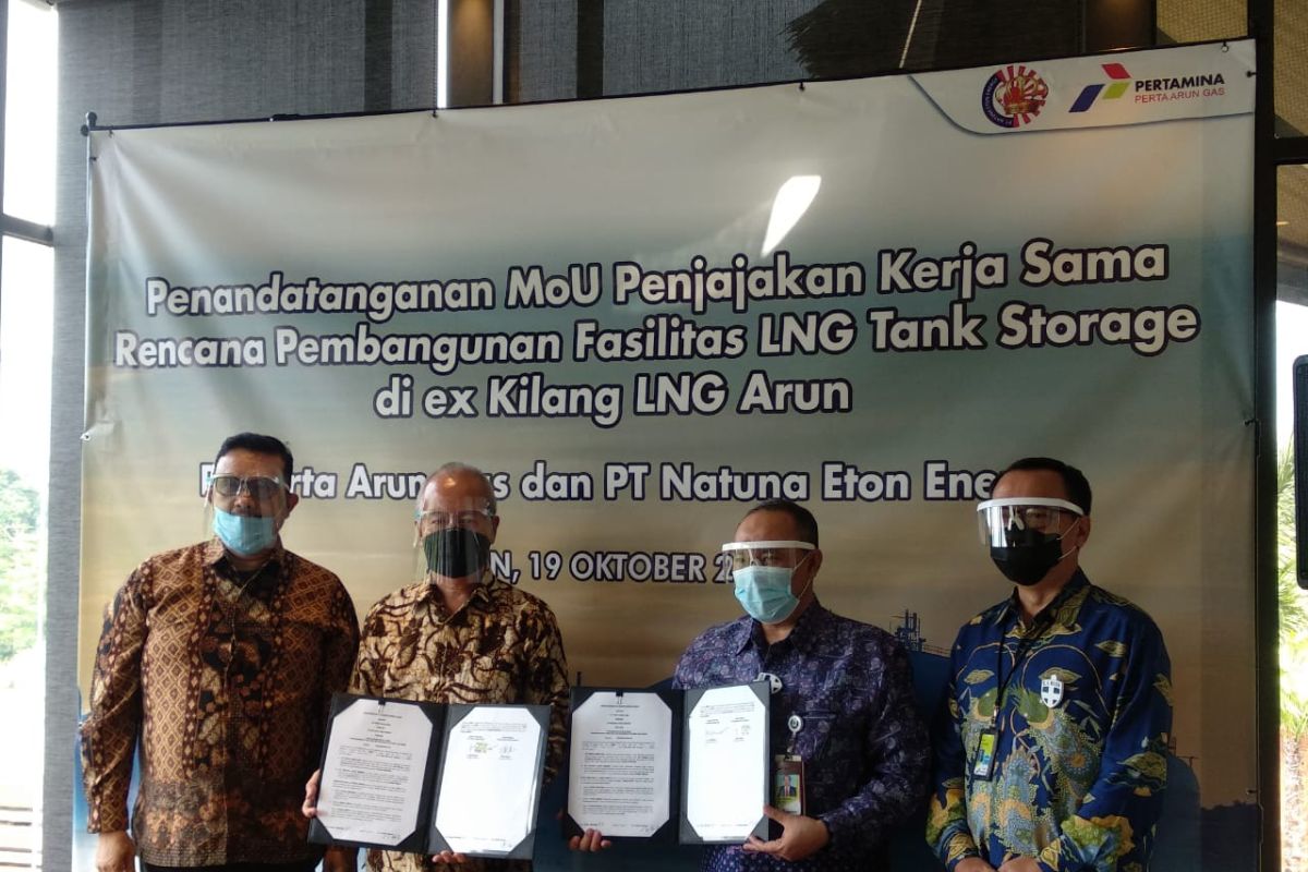 Perta Arun tandatangani kesepakatan dengan Natuna Eton Energi