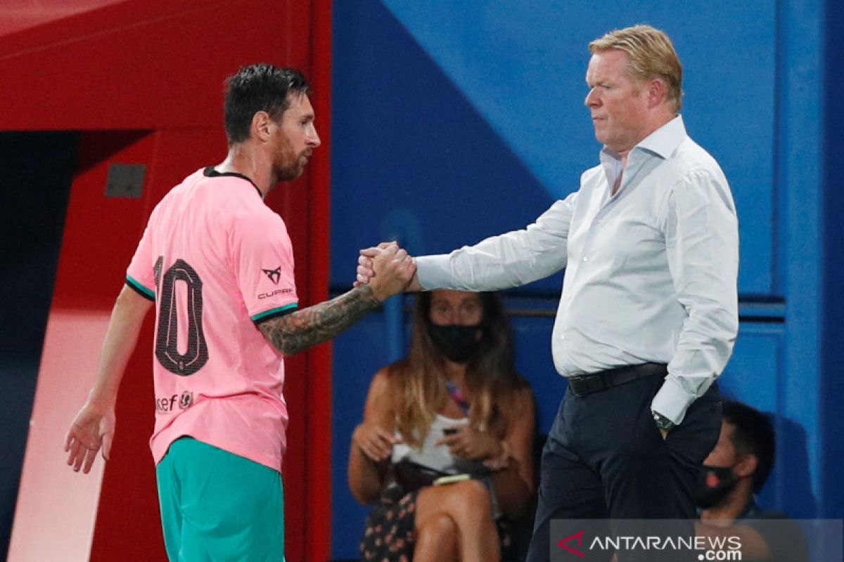 Ronald Koeman kritik penampilan Lionel Messi jelang Liga Champions