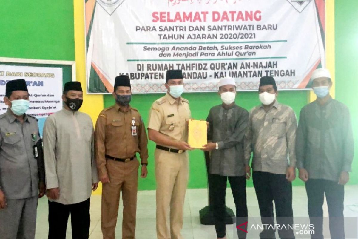 Bupati Lamandau harapkan rumah tahfidz lahirkan generasi penerus Islami