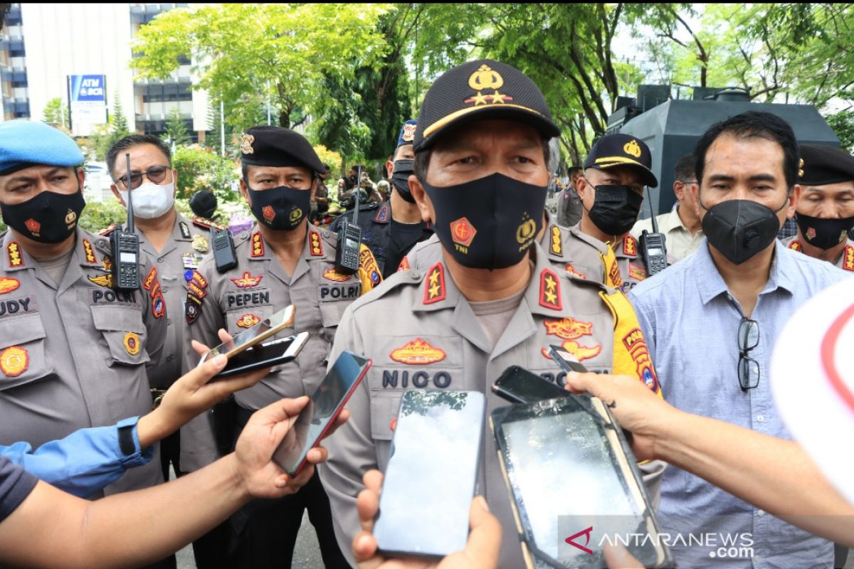 Kapolda : Tujuh pemuda mabuk menyusup di aksi demo mahasiswa