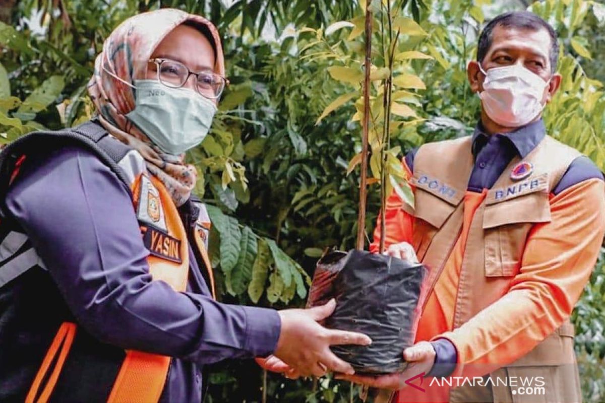 Kepala BNPB hingga Bupati Bogor tanam ribuan pohon di hulu Sungai Ciliwung