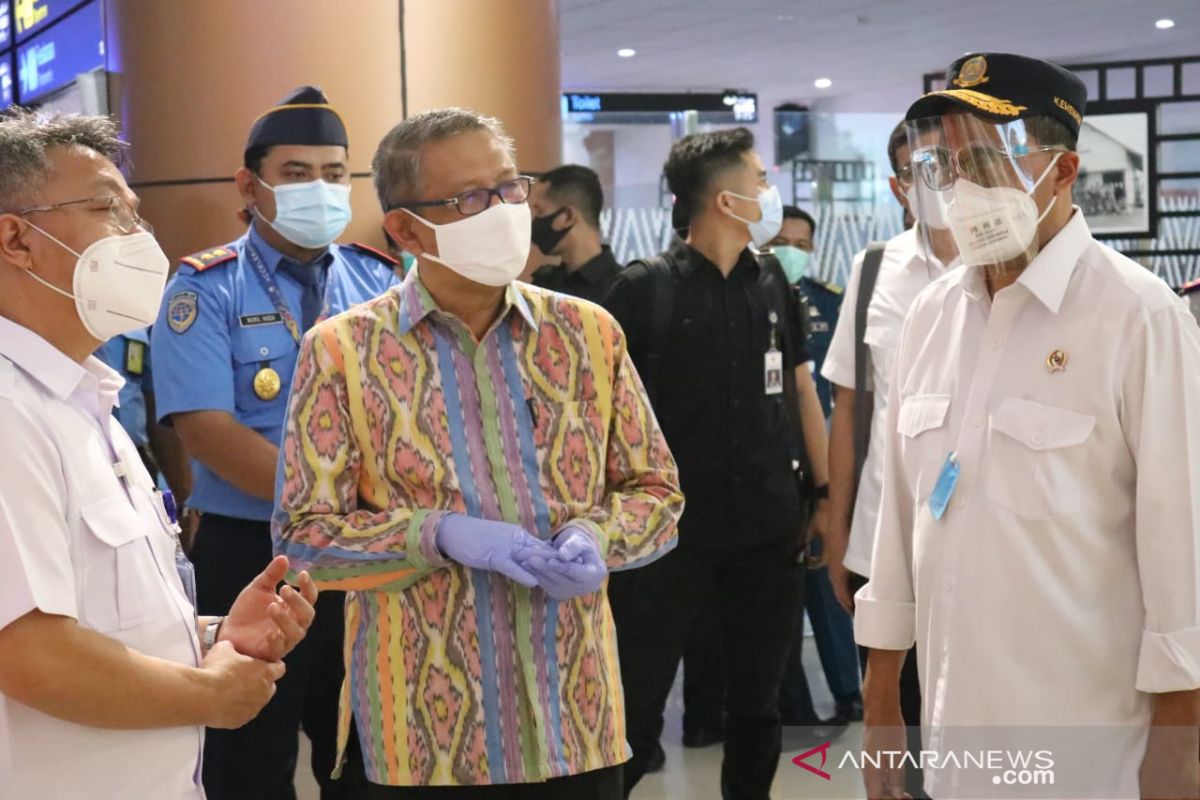 Gubernur Kalbar dan Menhub matangkan perpanjangan Bandara Supadio