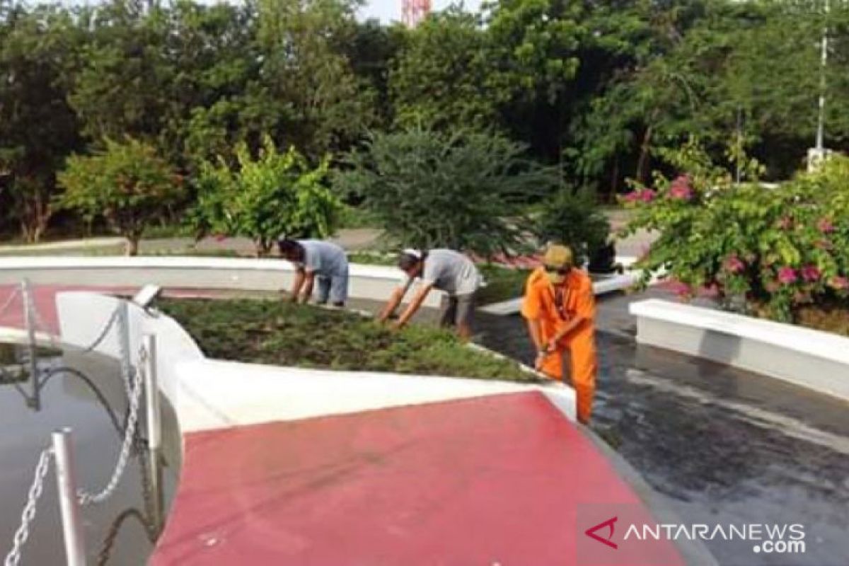 Pemkot Kupang merasa risau  banyak tanaman hias di taman kota hilang