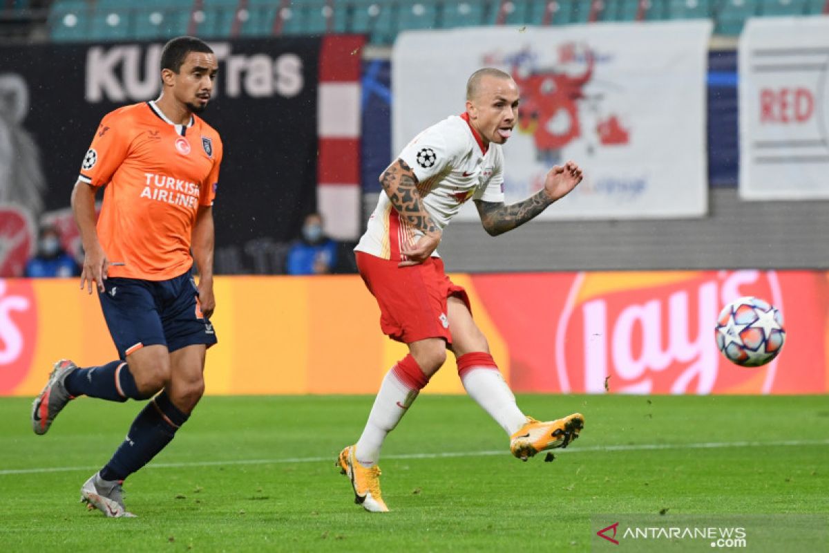 Angelino cetak 2 gol untuk bawa Leipzig atasi Basaksehir 2-0