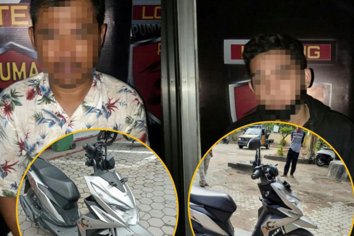 Dua spesialis curanmor asal Desa Beleka ditangkap polisi