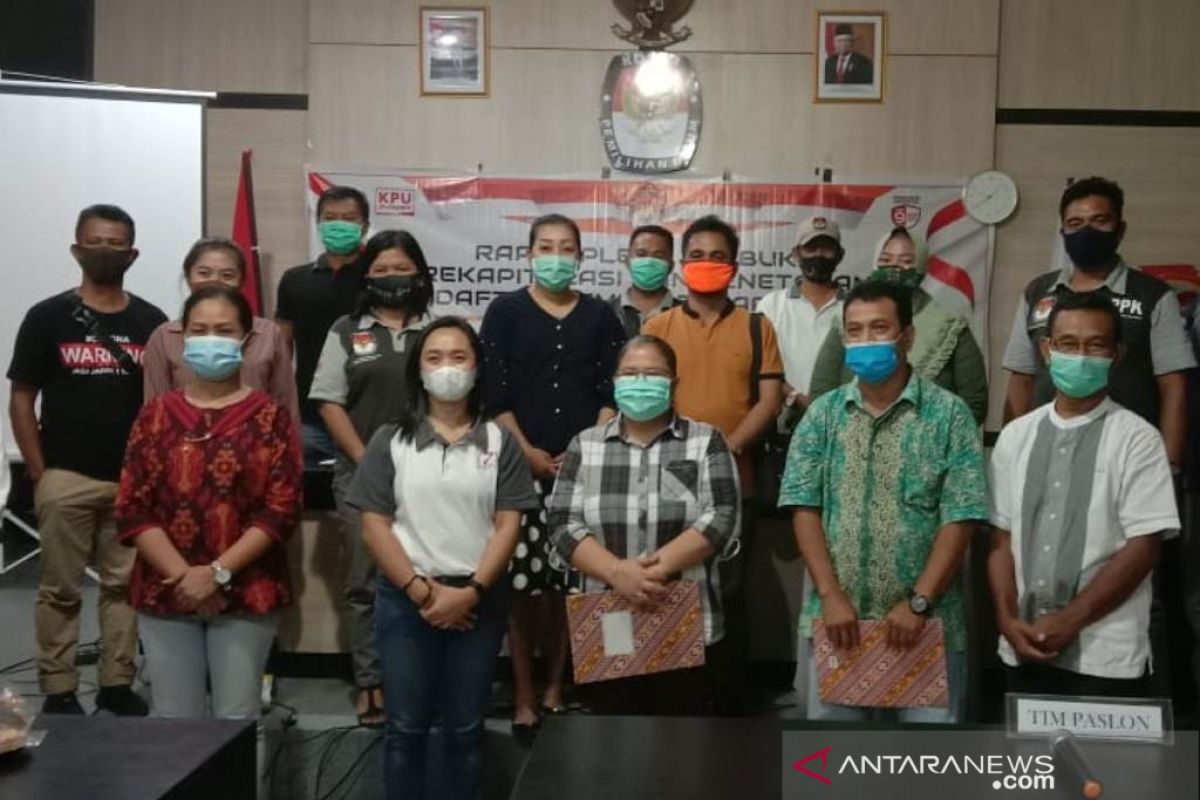 KPU Poso tetapkan 158.646 DPT Pilkada 2020