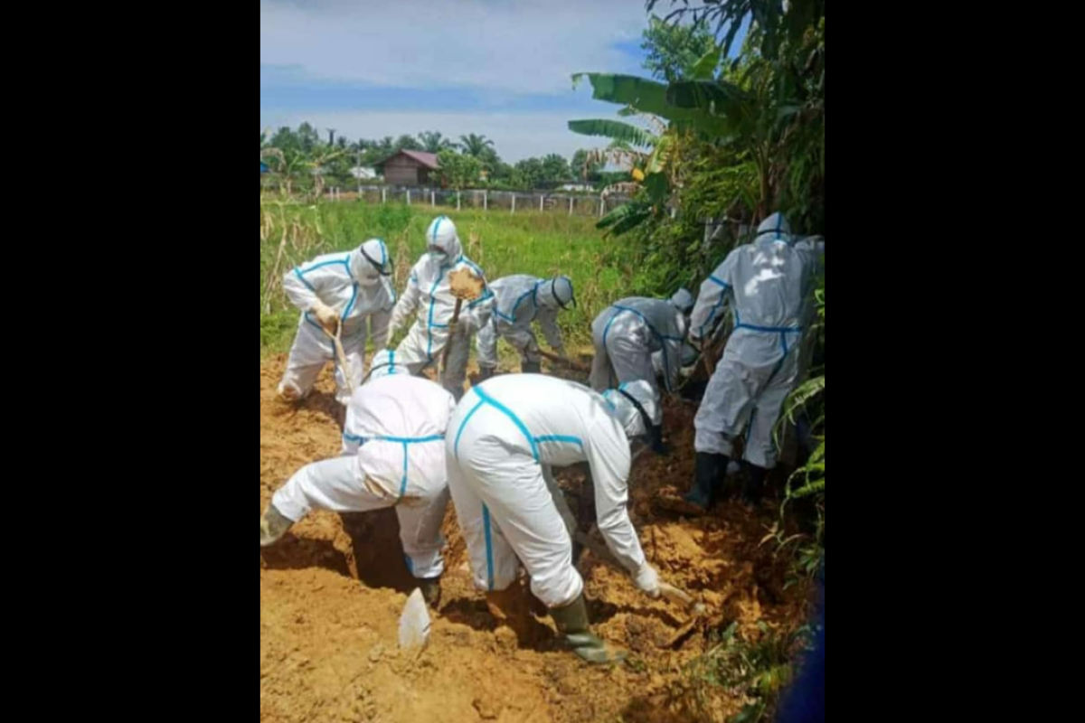 Hasil swab pimpinan cabang BRI Putussibau meninggal positif COVID-19