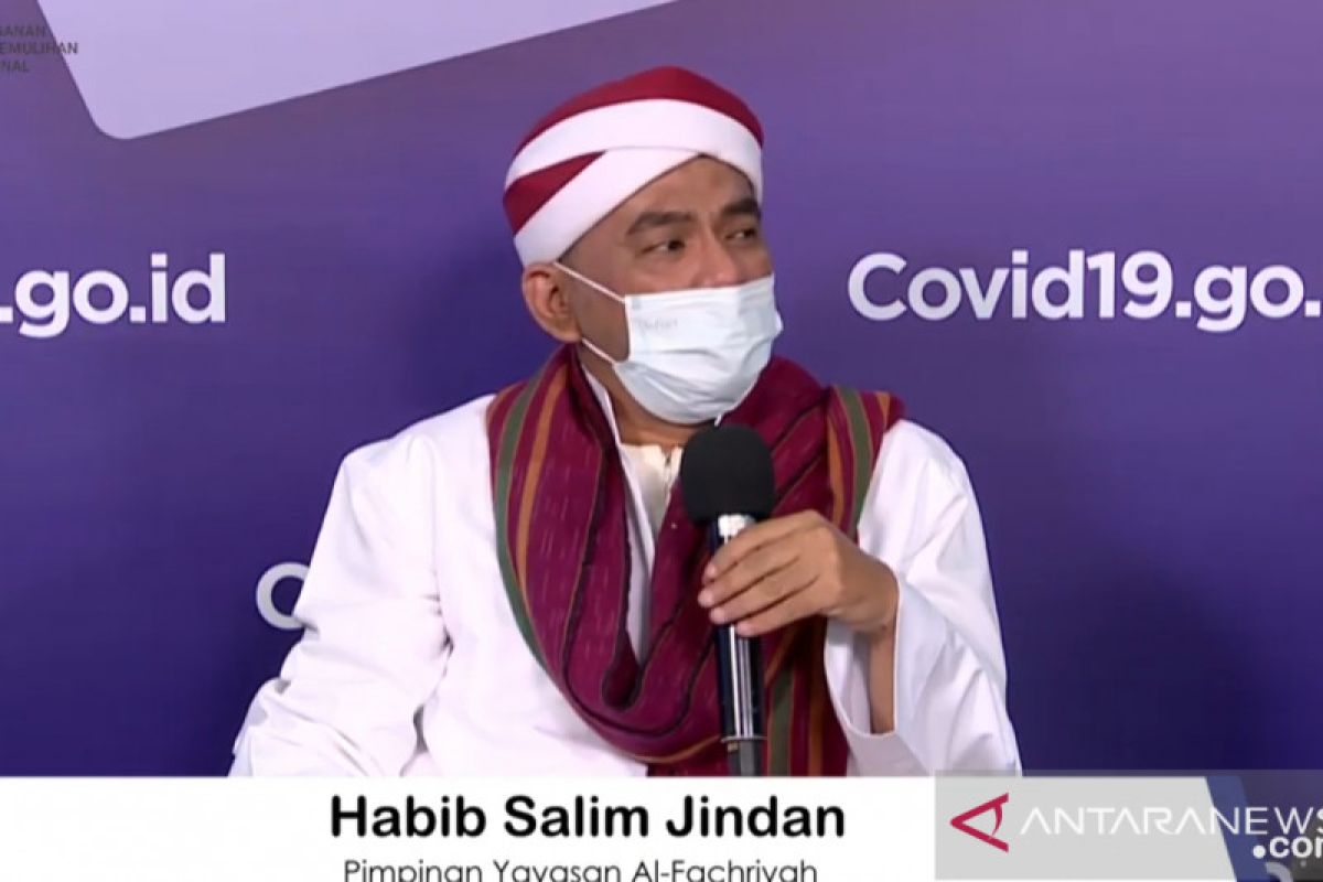 Habib Jindan : delapan  bulan wabah COVID-19 masih ada masyarakat terima hoaks