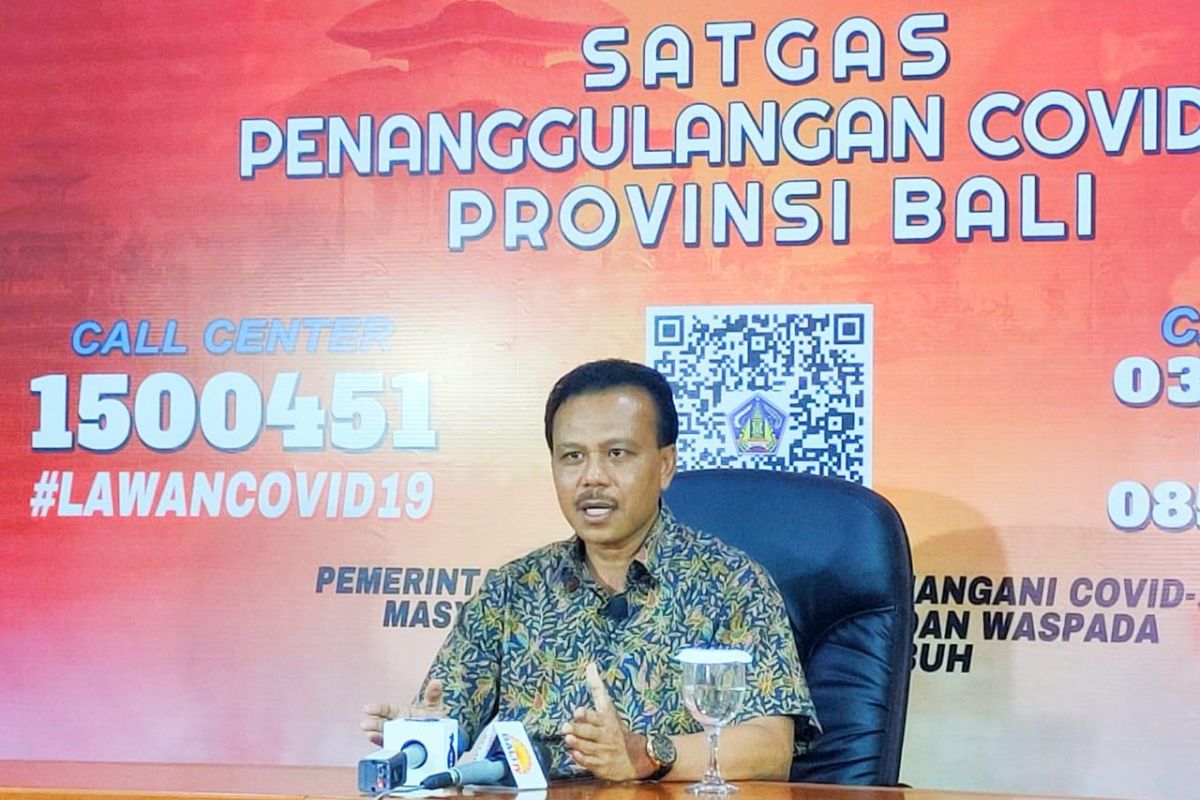 89,35 persen pasien COVID-19  di Bali sudah sembuh