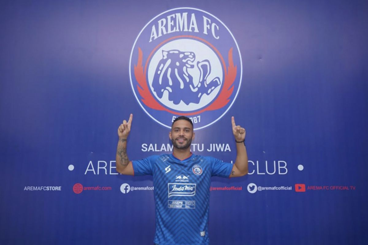 Bruno Smith resmi berkostum Arema FC
