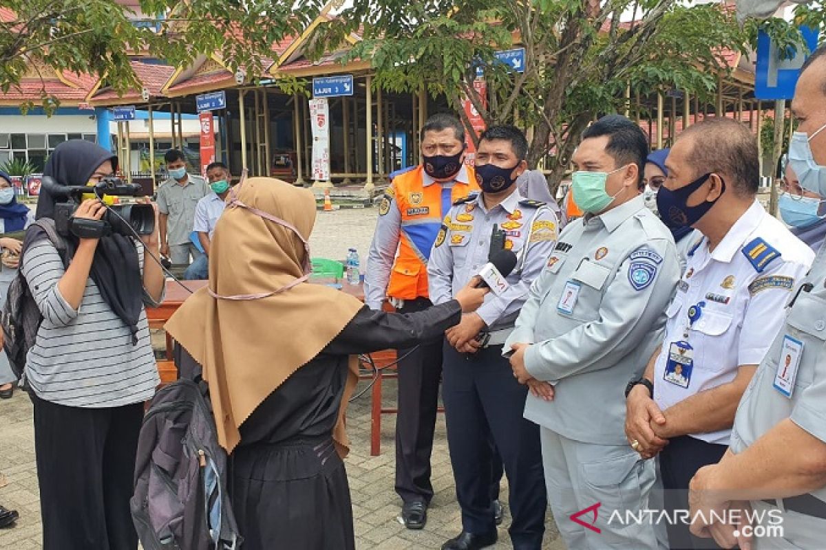 Jasa Raharja Riau adakan pemeriksaan kesehatan dan rapid test gratis di terminal