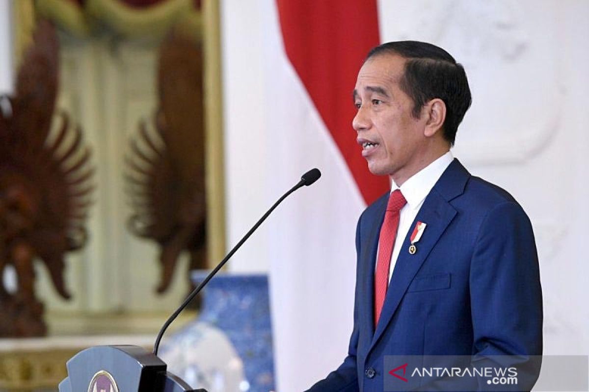 Presiden Jokowi terima surat kepercayaan 7 duta besar negara sahabat