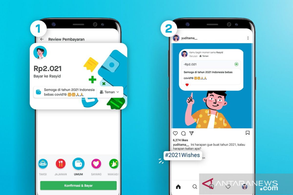 GoPay Feed hadirkan opsi untuk sosial  hingga donasi