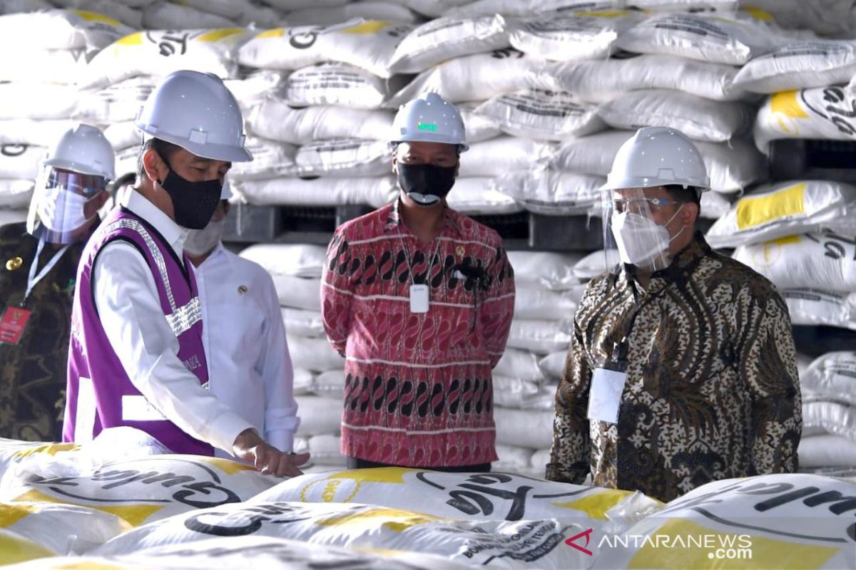 Beroperasi di tengah pandemi, Jokowi apresiasi Pabrik Gula Bombana lakukan sebuah keberanian