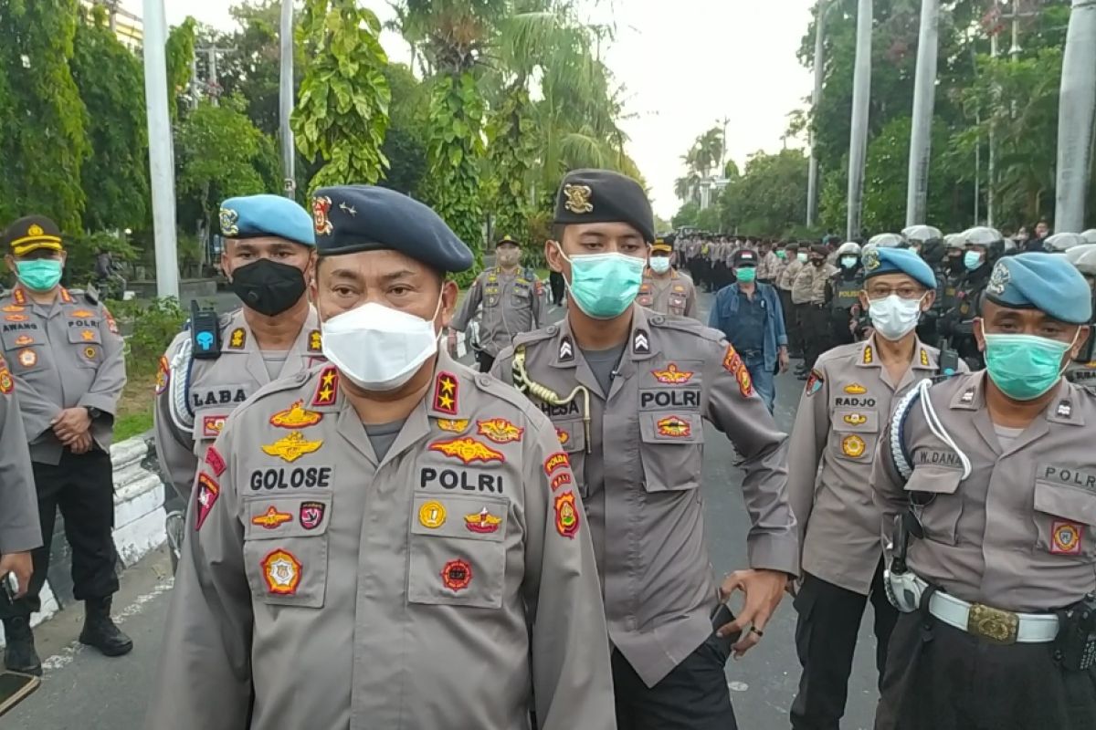 Polisi usut oknum yang sebarkan brosur "penjarahan" unjuk rasa