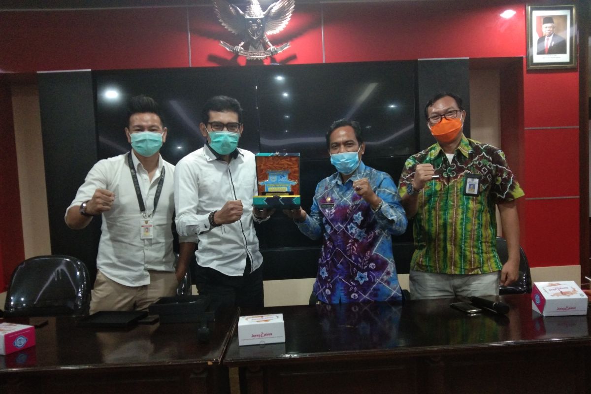 Diskominfo Semarang bagikan ilmu sinergitas dengan jurnalis ke Kominfo Banjar