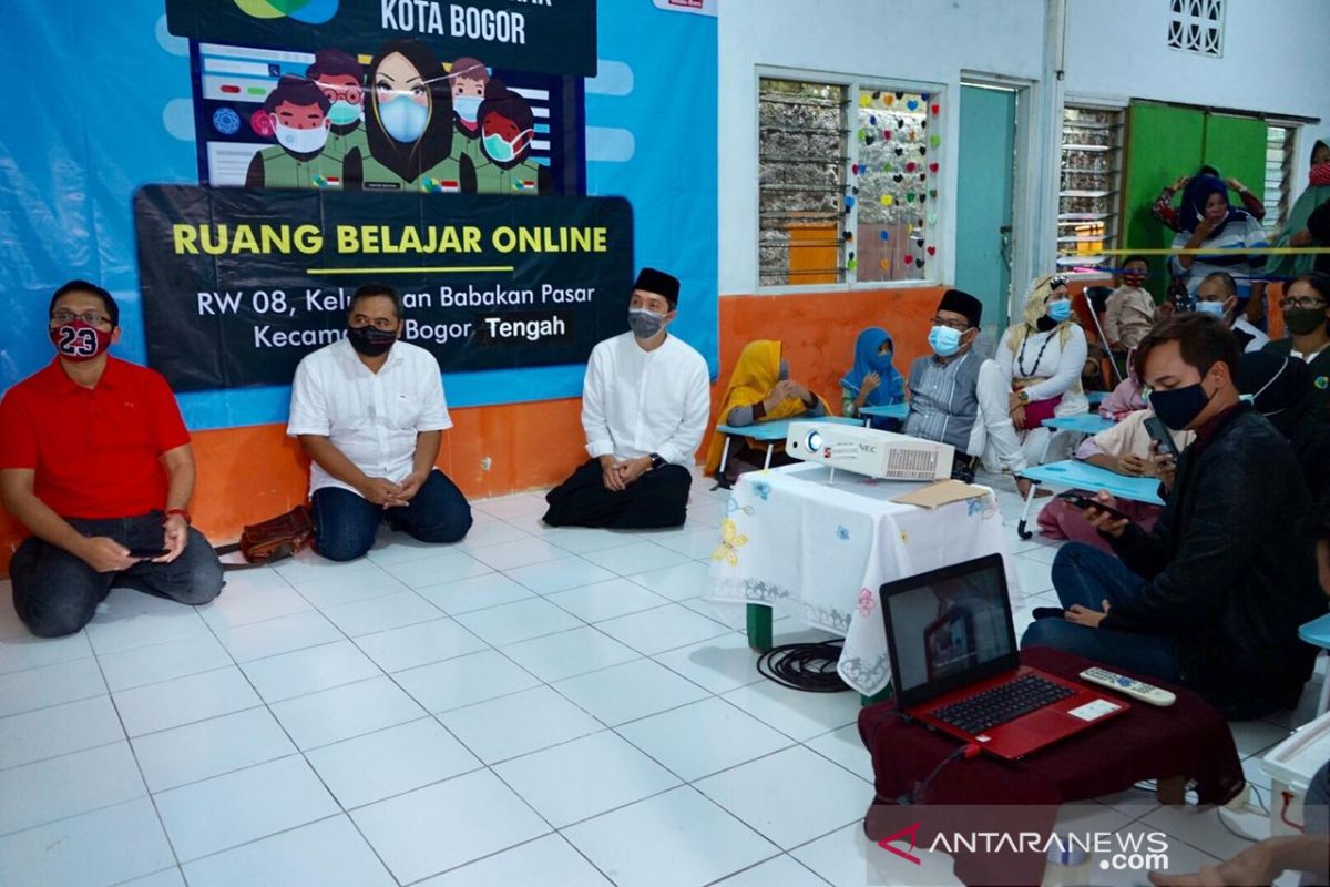 Pemkot Bogor buka ruang belajar online untuk pelajar tidak mampu