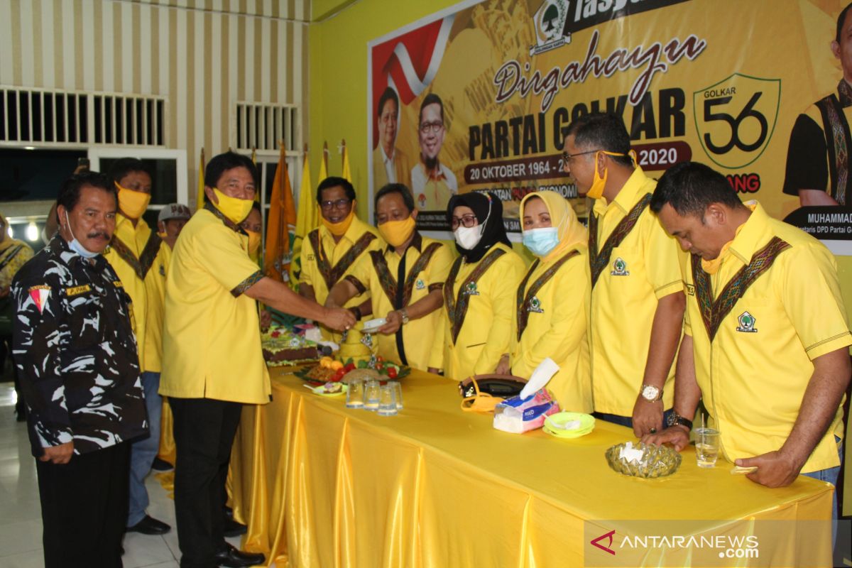 HUT ke 56, Golkar Tapsel berharap menang Pilkada