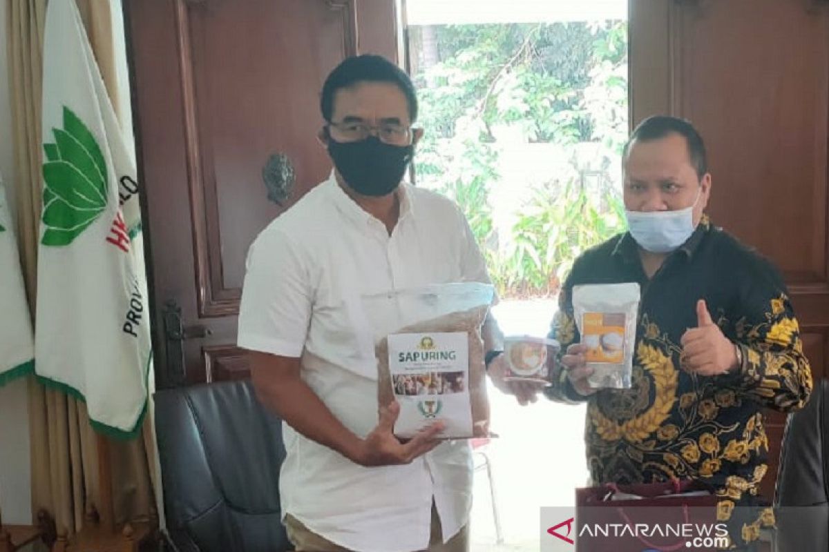 Untuk wujudkan kedaulatan pangan nasional, Bupati minta HKTI bina petani sagu